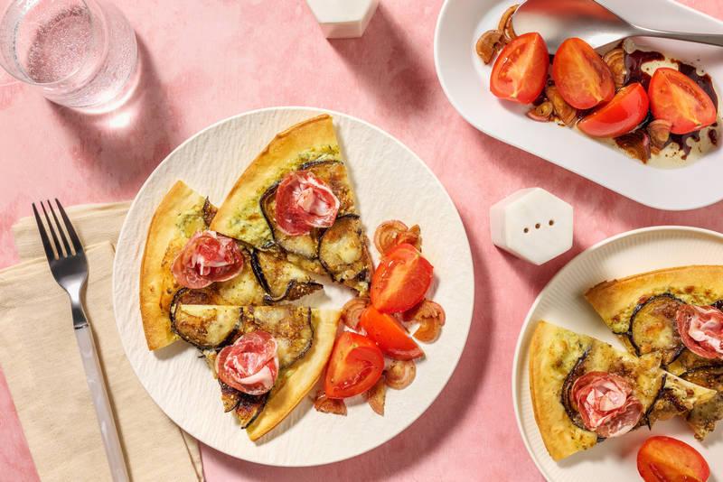 Tarte melanzana & rose de coppa per la mamma