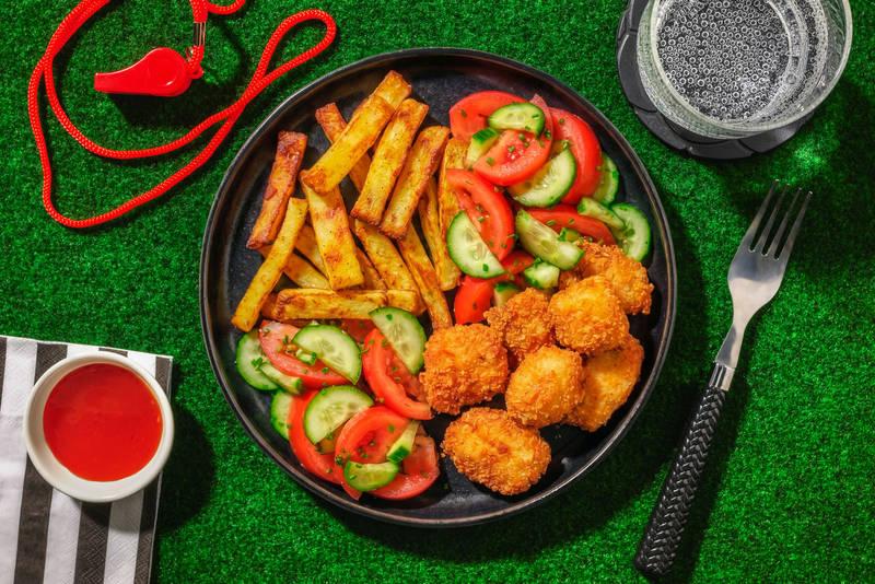 Le Doublé : nuggets poulet Label Rouge & frites