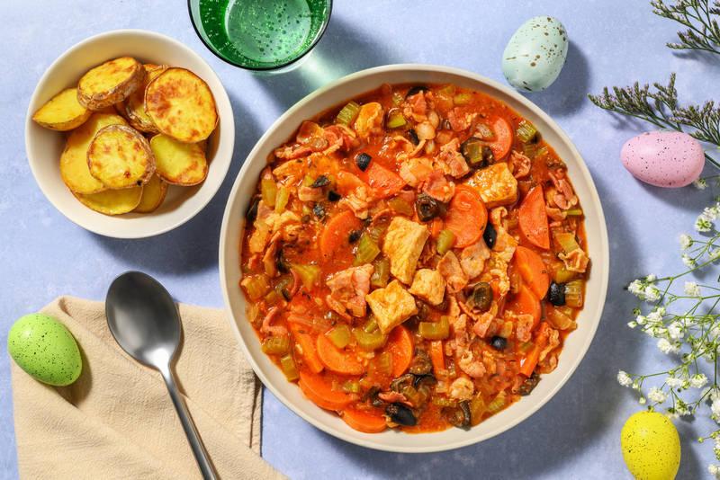 Mijoté pascal de veau à la provençale