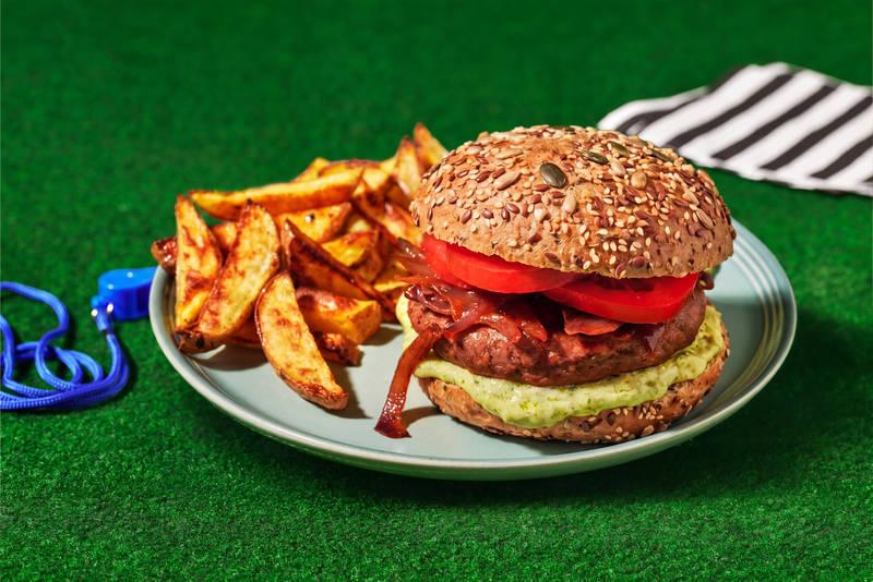Stadium Burger veggie & sauce mayo-basilic