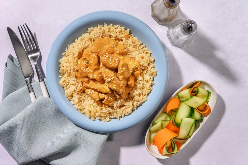 Poulet à l'indonésienne façon rendang