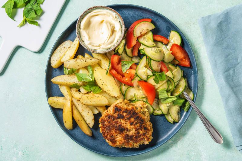 Burger de thon maison